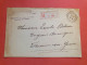 Belgique - Enveloppe Du Ministère (Chemin De Fer,Marine Et Postes) En Recommandé Pour Villeneuve/Yonne En 1916- Réf S 25 - Autres & Non Classés