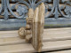 Delcampe - Ancienne Console Socle Statue Religieuse Église Style Gothique XIXéme Maison Rafft Paris - Gips