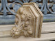 Delcampe - Ancienne Console Socle Statue Religieuse Église Style Gothique XIXéme Maison Rafft Paris - Gesso