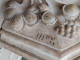 Delcampe - Ancienne Console Socle Statue Religieuse Église Style Gothique XIXéme Maison Rafft Paris - Gesso