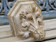 Delcampe - Ancienne Console Socle Statue Religieuse Église Style Gothique XIXéme Maison Rafft Paris - Gesso