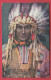 Indien / Indian - Traditional Feathered Hat  ( Voir Verso ) - Amerika