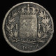 RARE - France, Louis XVIII, 1 Franc, 1817, H - La Rochelle, Argent (Silver), KM#709.4, G.449, F.206/12 - 1 Franc