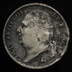 RARE - France, Louis XVIII, 1 Franc, 1817, H - La Rochelle, Argent (Silver), KM#709.4, G.449, F.206/12 - 1 Franc