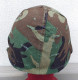 Delcampe - Elmo U.S. Army Mod. M1/T21 Anni '70/80 Telino Woodland - Headpieces, Headdresses