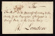 Lot # 003 Colonial: Used To Great Britain; 1761 NEW YORK Two-line In Browish Red In Folded Letter Sheet To London. - …-1845 Prephilately