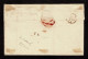 Lot # 003 Colonial: Used To Great Britain; 1761 NEW YORK Two-line In Browish Red In Folded Letter Sheet To London. - …-1845 Prefilatelia