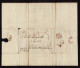 Lot # 005 Colonial; Great Britain To Philadelphia: Mar 1766 Great Britain Folded Lettersheet Bearing Two-line Brown-red  - …-1845 Prefilatelia