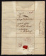 Lot # 006 Colonial: 16.5.1769 Folded Letter Sheet Bearing Large Red Two Line PHILA / DELPHIA Origin And Magenta 16 MA Ci - …-1845 Vorphilatelie
