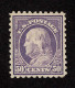 Lot # 059 1915, 50¢ Violet, S.L. Watermark, Perf. 10 - Nuovi