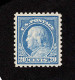 Lot # 060 1916, 20¢ Ultramarine, Unwatermarked, Perf. 10 - Nuovi