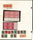 Delcampe - Lot # 087 1922's To 1940's Vast Assortment Of Mostly Blocks And Plate Blocks - Collections (without Album)