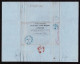 Lot # 096 Stampless Covers: 15 Covers 1840's & 50's All Bearing Numeral Handstamps In Black, Red Or Blue - …-1845 Préphilatélie