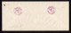 Lot # 139 Registry Service: 1943 Registered Letter Bearing 1938, 18¢ Grant Brown Carmine - Cartas & Documentos