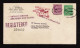 Lot # 181 Restricted Delivery Service: 1938, 50¢ Taft Mauve And 1¢ Washington Green - Lettres & Documents