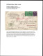 Lot # 202 Used To Poland Via Tran-Siberian Railroad:1940 Letter Bearing 1938 1c Washington Green (2 Copies) And 1938 3c  - Storia Postale