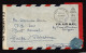 Lot # 207 Used To Mt. Carmel, Haifi, Palestine:1942 Cover Bearing 1938 5c Monroe Bright Blue (Three Copies), 15c Transpo - Lettres & Documents