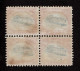 Lot # 292 Airmail, 1918, 24¢ Carmine Rose & Blue, Center Inverted BLOCK OF FOUR - Other & Unclassified