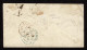 Lot # 755 Crimean War: Varna Bulgaria To England: 1d Red Strip Of Three Tied By Tryptic "49" In Red Cancel On Envelope - Otros & Sin Clasificación