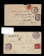 Delcampe - Lot # 765 Great Britain Covers, 1879 To 1903: 9 Covers Bearing U.S. Postage Dues - Colecciones (sin álbumes)