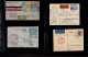 Delcampe - Lot # 909 Zeppelin And Flights: A Very Nice Collection Of Covers And Stamps In Stock Book And Sleeved. - Collezioni (senza Album)