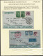 Delcampe - Lot # 910 Brazil Zeppelin - Condor Collection: 1931 To 1936; 16 Excellent Flown Covers From Brazil To Germany - Colecciones (sin álbumes)