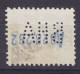 Spain Perfin Perforé Lochung 'BHA' 1930, 40c. Alfons XIII. (Type II) Stamp (2 Scans) - Plaatfouten & Curiosa