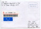 China, PRC 2006 Registered Airmail Cover - Bejing To Hartford, Vermont; Scott 2805d & F-h, And 2815 X 3 - Brieven En Documenten