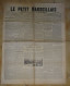 Journal LE PETIT MARSEILLAIS Du 20 Aout 1913, N°16492  ............... JOU-PM ........ TIR1-POS1 - Le Petit Marseillais