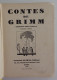 GRIMM - Contes Nathan 1937 Poucet Oie Blanche Neige Tambour - Contes