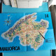 PUBLICITE PROSPECTUS 1975 MAJORICA MAP MAJORICA CARTE MAJORQUE BE - España