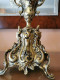 Delcampe - GRAN CONJUNTO - CANDELABROS DE BRONCE - Chandeliers, Candelabras & Candleholders