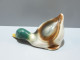 Delcampe - -SUJET CANARD COL VERT CERAMIQUE Objet Déco Collection Vitrine XXe    E - Other & Unclassified