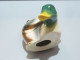 Delcampe - -SUJET CANARD COL VERT CERAMIQUE Objet Déco Collection Vitrine XXe    E - Autres & Non Classés