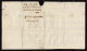 Lot # 003 Colonial: Used To Great Britain; 1761 NEW YORK Two-line In Browish Red In Folded Letter Sheet To London. - …-1845 Préphilatélie