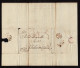 Lot # 005 Colonial; Great Britain To Philadelphia: Mar 1766 Great Britain Folded Lettersheet Bearing Two-line Brown-red  - …-1845 Préphilatélie