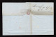 Lot # 017 THREE COVERS (2-folded Letter Sheets And 1 Envelope) Bearing 1847 5¢ Red Brown - Briefe U. Dokumente