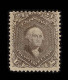 Lot # 034 1861- 1862, 24¢ Brown Lilac - Unused Stamps