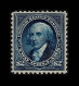 Lot # 054 1894, $2 Bright Blue, Unwatermarked - Unused Stamps