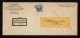 Lot # 133 Registered Penalty Mail: 1942 Envelope Bearing 1938, 15¢ Buchanan Blue Grey - Lettres & Documents