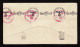 Lot # 198 Used To Germany Via Siberia: 1940's Envelope Bearing 1938 3c Jefferson Light Violet With 1940 2c Rose Carmine  - Covers & Documents