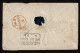 Lot # 405 Bermuda Stampless: Used To Glasgow: 1840 Envelope - 1859-1963 Crown Colony