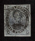 Lot # 439 1851, Prince Albert, 6d Slate Violet, Laid Paper - Oblitérés