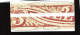 Lot # 449 1852, Beaver, 3d Red PAIR Plate A Position 24 & 25 (state 1) Several Frame Breaks - Used Stamps