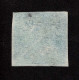 Lot # 488 1853 “Triangular”, Perkins Bacon Printing, 4d Deep Blue On Bluish Paper, PAIR - Cape Of Good Hope (1853-1904)
