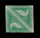 Lot # 521 1863-64 “Triangular”, De La Rue Printing, 1s Bright Emerald Green, PAIR - Cape Of Good Hope (1853-1904)