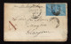 Lot # 529 Used To Scotland: 1873 (27 Dec.) Private Ship Double Rate Envelope From King Williams Town To Glasgow, Scotlan - Kap Der Guten Hoffnung (1853-1904)