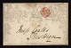 Lot # 590 1840 1d Black Mulready Envelope Black Stereo A136 Sent May 8, 1840 – Third Day Of Use - Cartas & Documentos