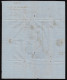 Lot # 623 Used To Genoa: 1872, Queen Victoria, 6d Deep Chestnut, Spray Of Rose Watermark Scarce Shade - Cartas & Documentos