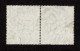 Lot # 625 1878, Queen Victoria, 10s Greenish Gray, PAIR Maltese Cross Watermark PAIR, "R" In Grid Cancels - Oblitérés